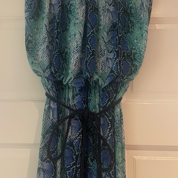 Ariella snakeskin print strapless jumpsuit - Picture 2 of 5